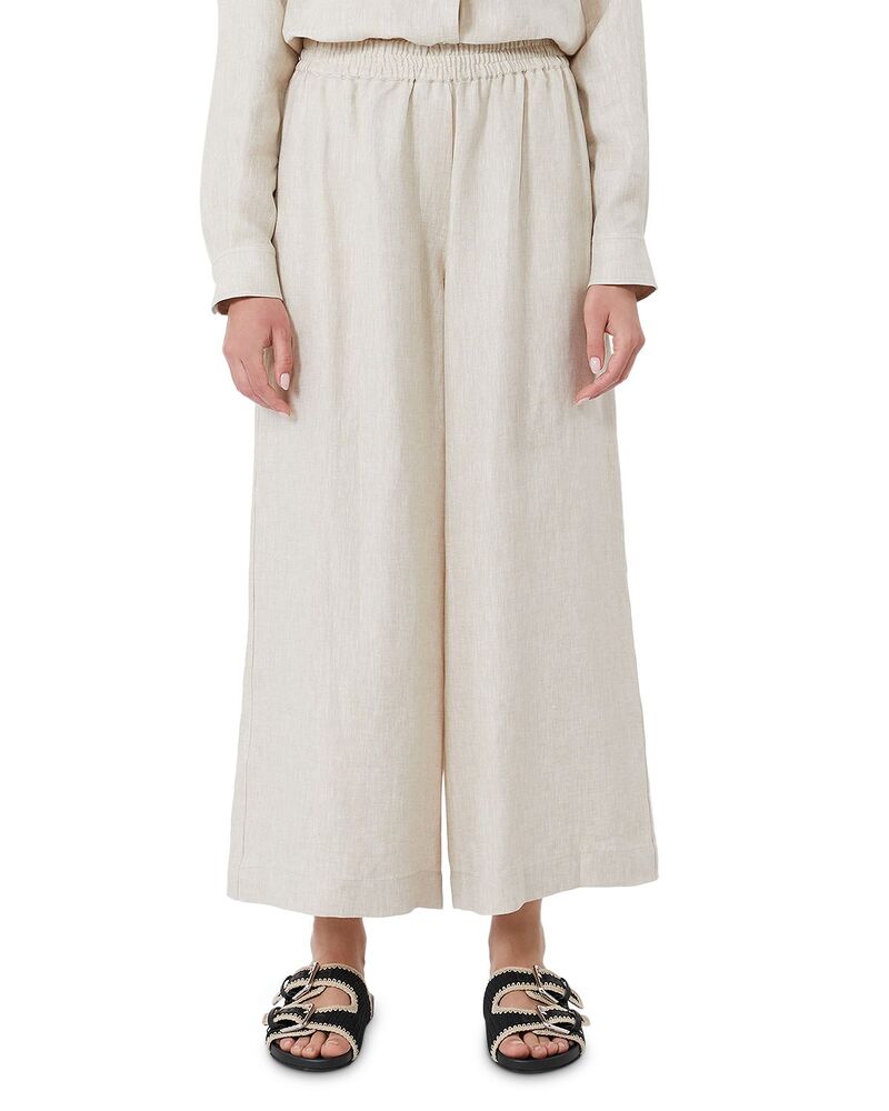 ウィークエンド マックスマーラ レディース ボトムス カジュアルパンツ リネン Weekend Max Mara Wkdfelino Linen Pants Ecru エクリュ｜ReVida 店 40,170円