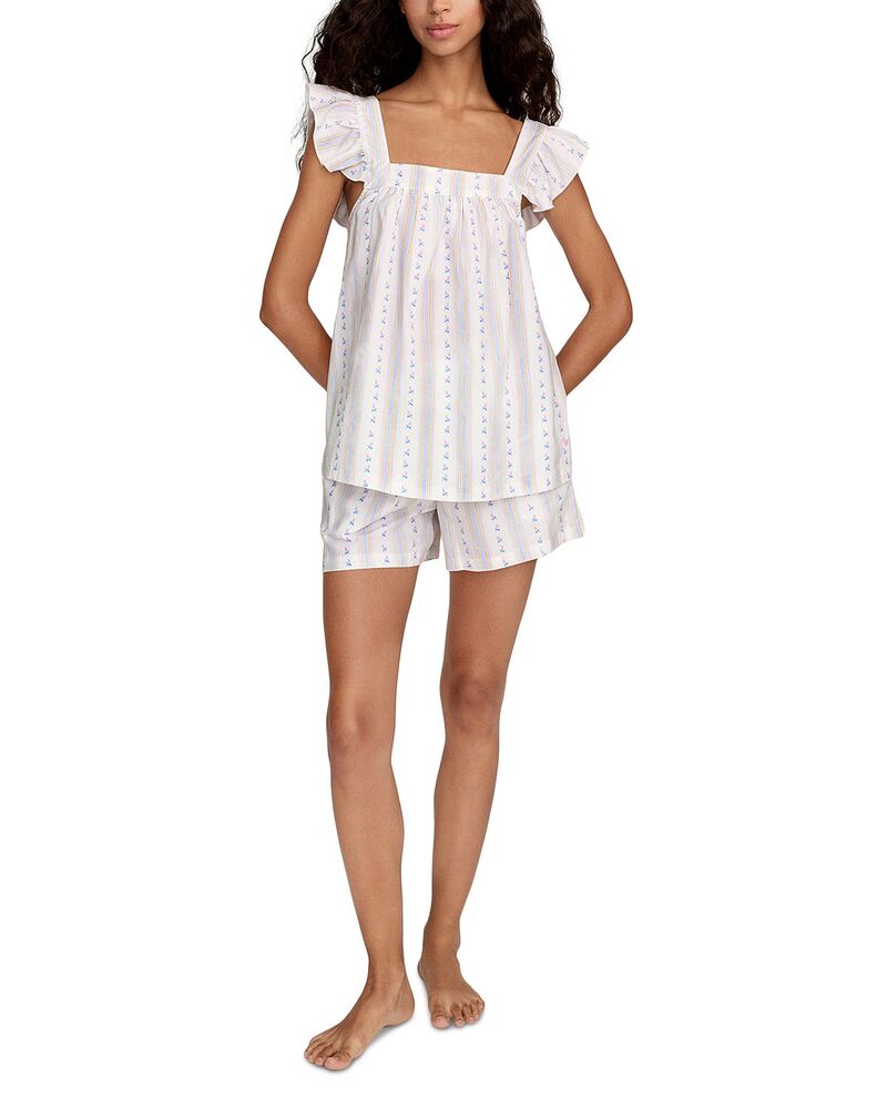 プティットプリュム レディース ボトムス ハーフパンツ・ショーツ ショートパンツ Petite Plume Clara Shortset White ホワイト｜ReVida 店