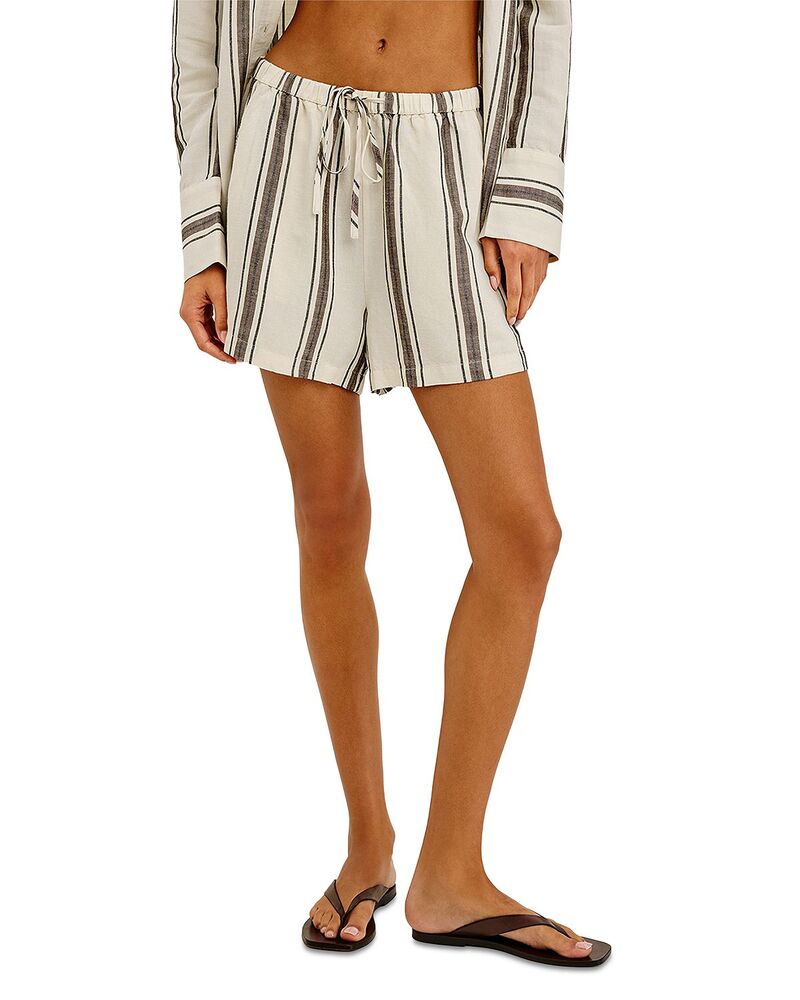 レイルズ レディース ボトムス ハーフパンツ・ショーツ ショートパンツ Rails Austin Tie Waist Soft Shortsequoia Stripe ストライプ｜ReVida 店