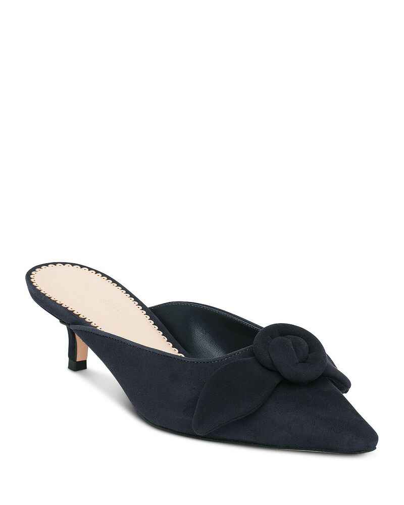 【送料無料】 サンク セプト レディース パンプス シューズ Women's Layla Suede Kitten Heel Pumps Navy｜ReVida 店