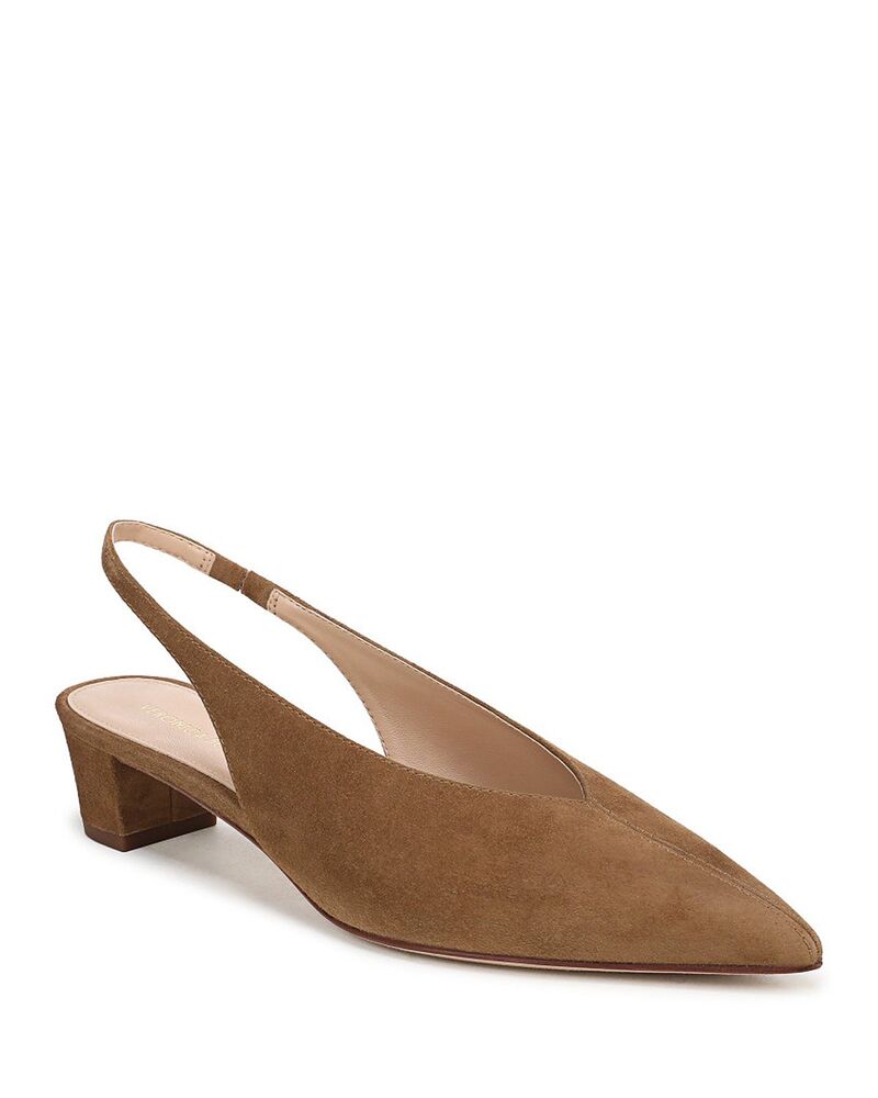 【送料無料】 ヴェロニカ ベアード レディース パンプス シューズ Women's Pamela Slingback Pumps Chestnut Suede|ReVida 店