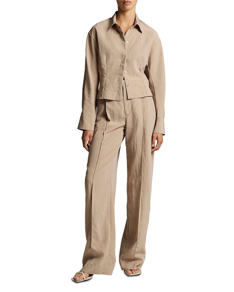 ヴィンス レディース アウター ジャケット・ブルゾン シャツ Vince Blouson Back Shirt Jacket Dried Blossom｜ReVida 店