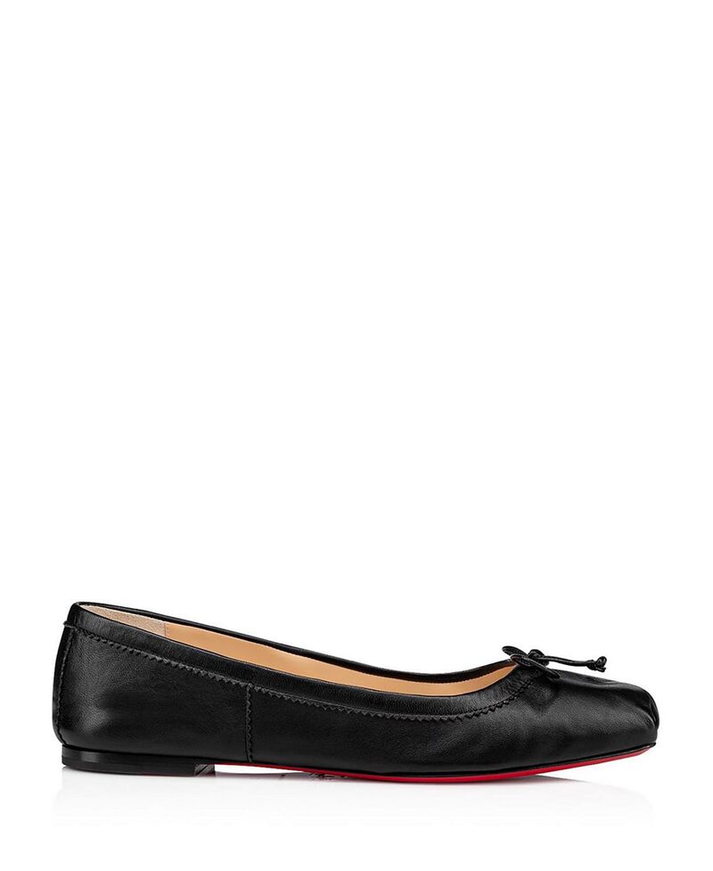 クリスチャン・ルブタン レディース シューズ パンプス Christian Louboutin Women's Mamadrague Ballerina Flats Black ブラック｜ReVida 店