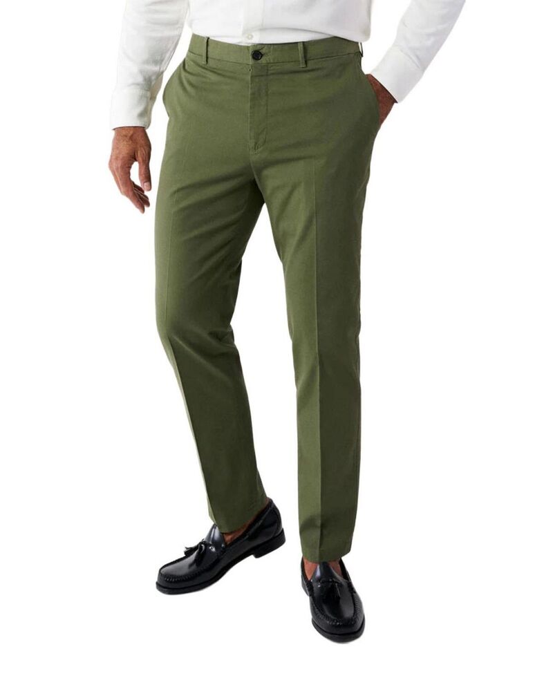 ロバート タルボット メンズ ボトムス カジュアルパンツ Robertalbott Douglas Chino Pant Olive オリーブ｜ReVida 店