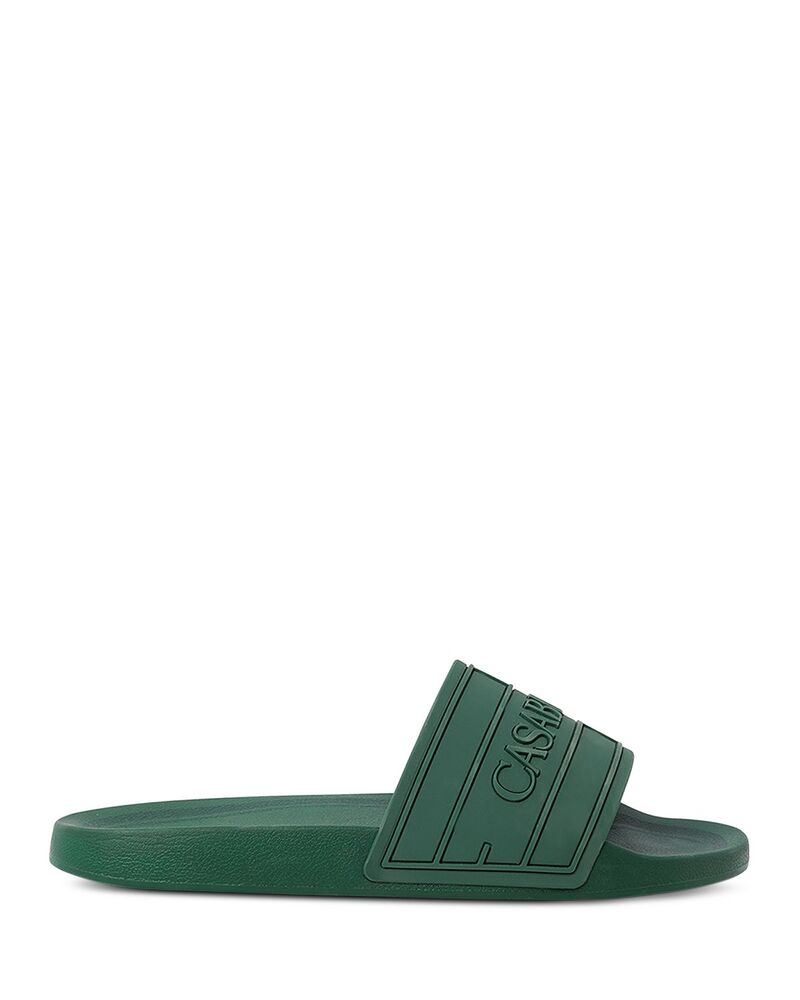 カサブランカ メンズ シューズ サンダル Casablanca Men'slide Sandals Green グリーン｜ReVida 店