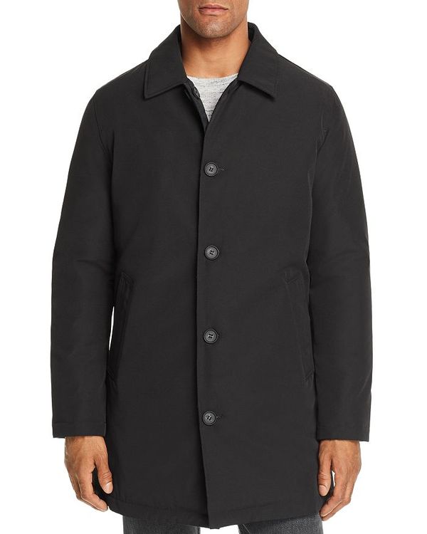 贈る結婚祝い コールハーン メンズ ジャケット ブルゾン アウター Reversible Quilted Mac Jacket Black 