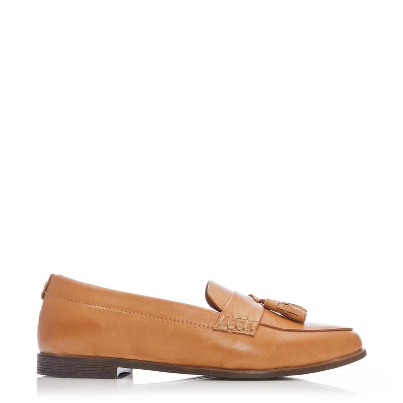 モーダインペレ レディース シューズ スリッポン・ローファー Moda インチ Pelle Forina Loafers TAN タン