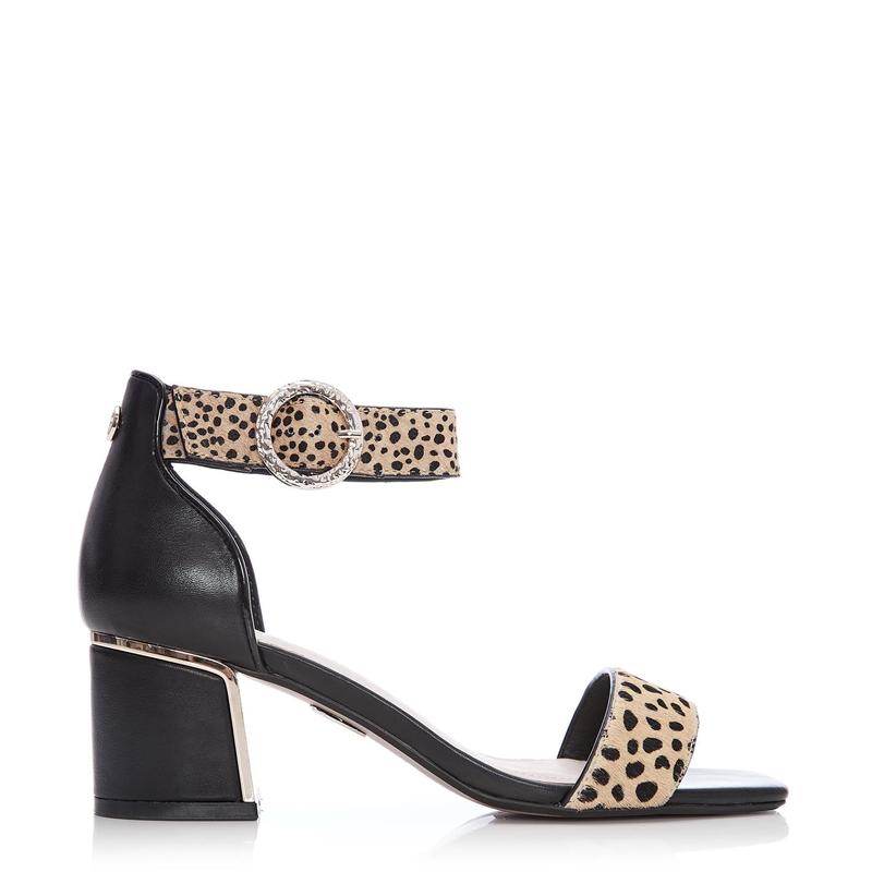 モーダインペレ レディース ヒール シューズ Lovlee Sandal MINI LEOPARD