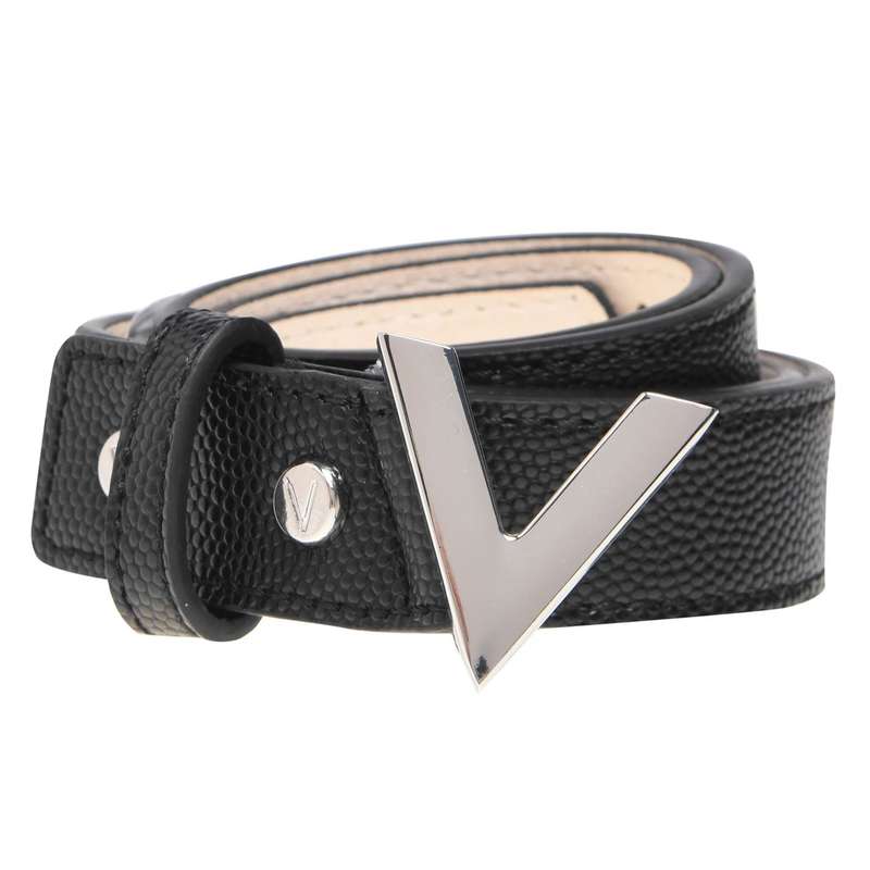 ヴァレンティーノ レディース ベルト アクセサリー Divina Skinny Belt Nero 450