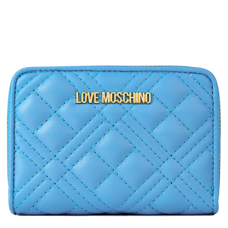 シャイニングゴールデン LOVE MOSCHINO ラブモスキーノ 三つ折り財布