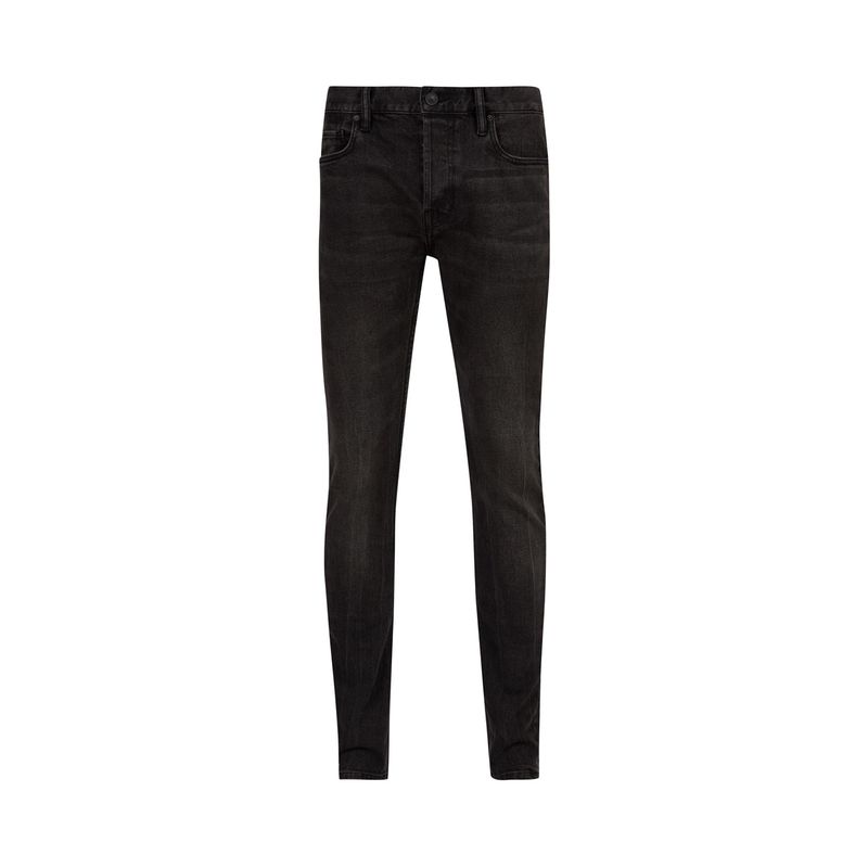 オールセインツ メンズ ボトムス デニムパンツ ジーンズ AllSaints Cigarette Skinny Jeans Washed Black ブラック｜ReVida 店