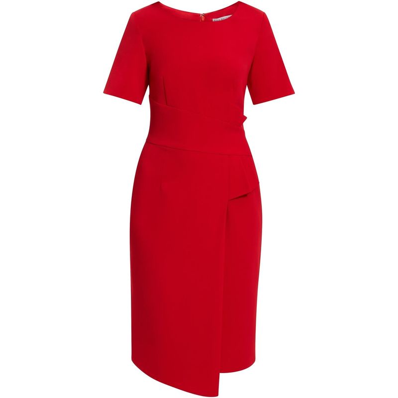 ジーナバッコーニ レディース Crepe レディース ワンピース トップス Liliana Crepe Red Stretch Stretch Dress Lipstick