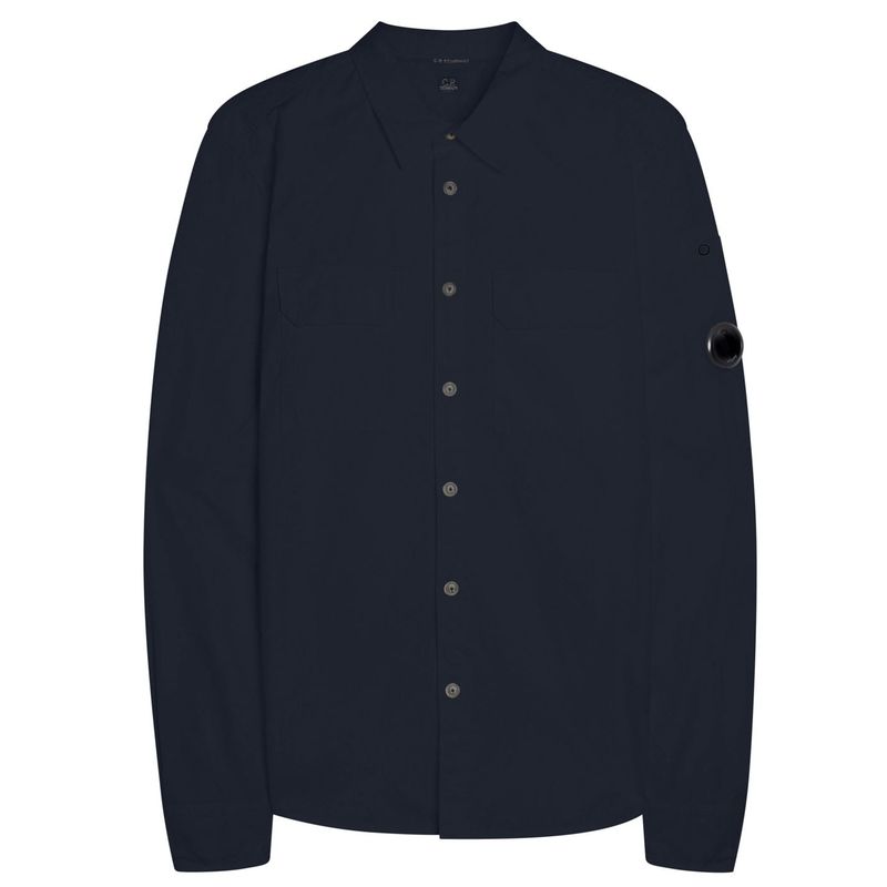シーピーカンパニー メンズ トップス シャツ CP COMPANY Lens Double Chest Shirt Total Eclip 888|ReVida 店