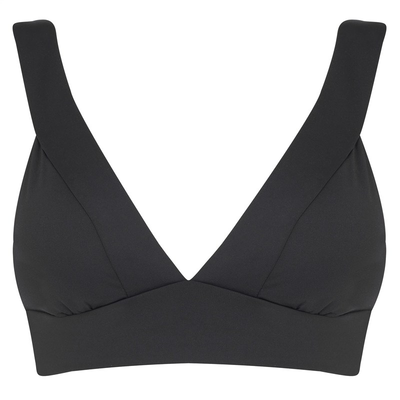 シーフォリー レディース 水着 トップのみ Seafolly Banded Bra Black ブラック