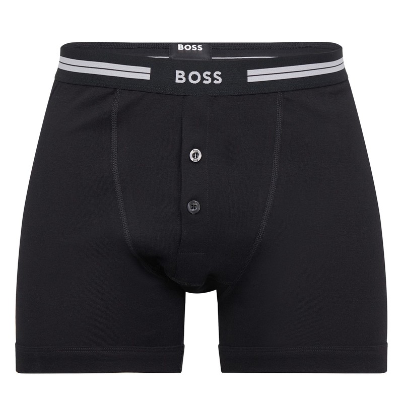 おすすめ特集 ボス メンズ ボクサーパンツ アンダーウェア Single Boxer Briefs Black 001 Fucoa Cl