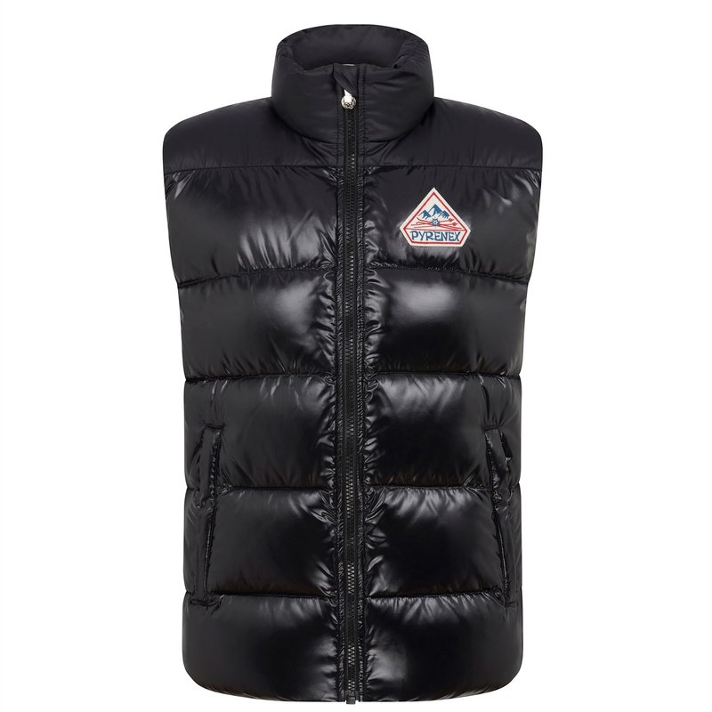 ピレネックス メンズ アウター より良い ジレ Pyrenex John Gilet 錫00 Black 0009 黒いこと