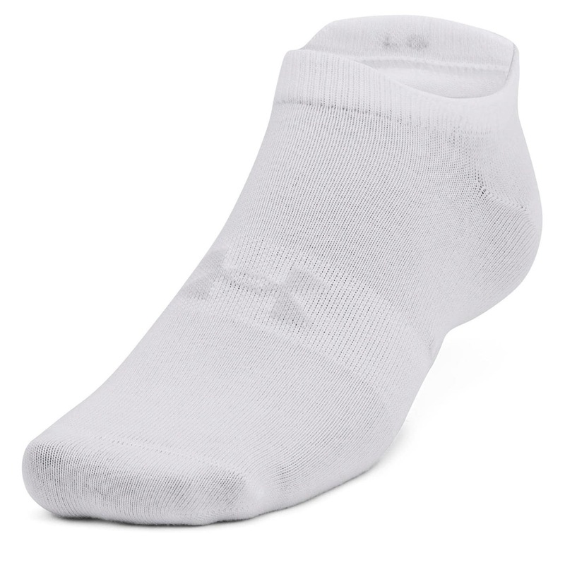 アンダーアーマー レディース アンダーお召しもの ソックス Under Armour No Show Sock 6pk White 白いこと