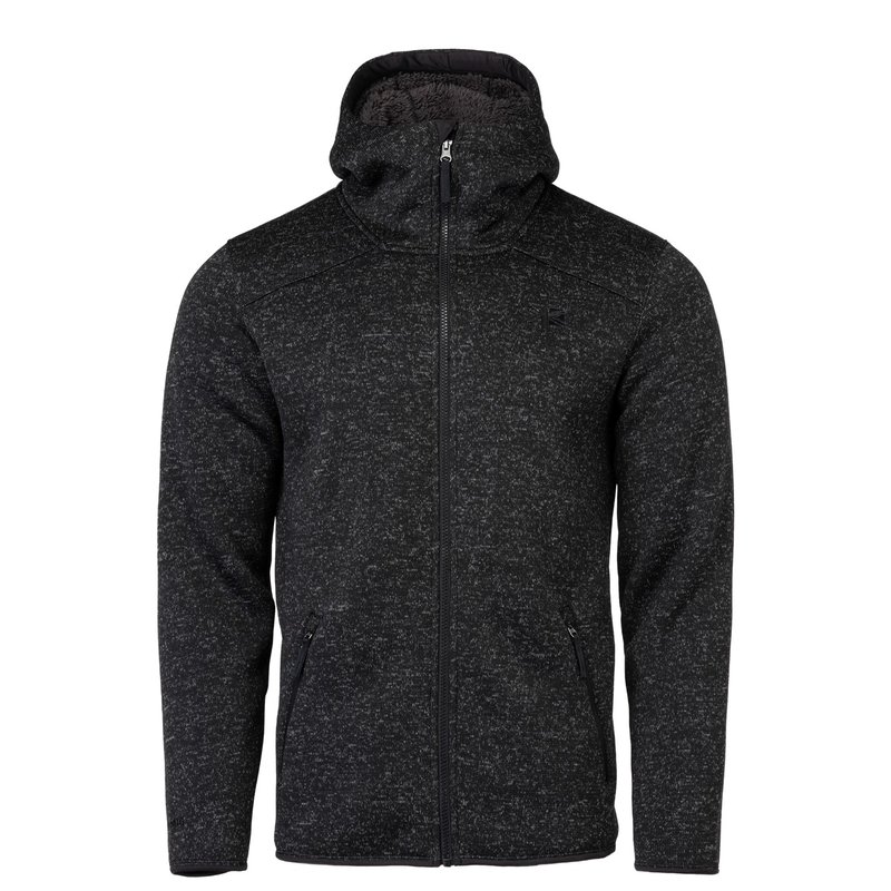 カリマー メンズ アウター パーカー・スウェット パーカー Karrimor Long Sleeve Hoodie Mens Black Marl ブラック