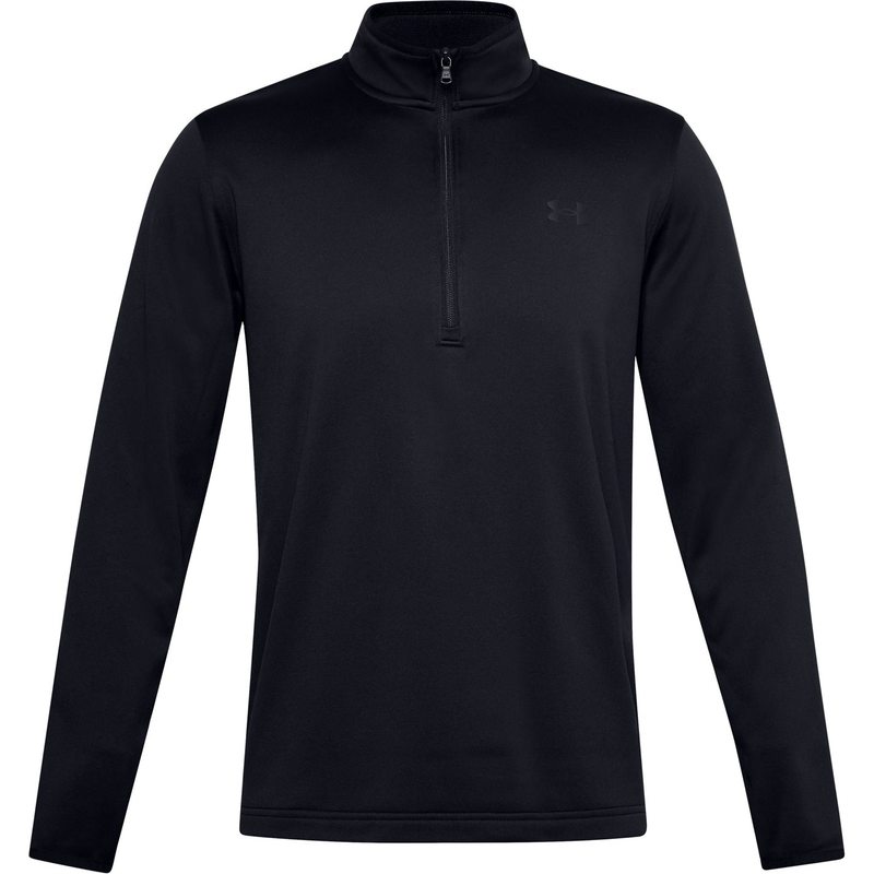 アンダーアーマー メンズ アウター パーカー・スウェット ハーフジップ フリース Under Armour Half Zip Fleece Top Mens Black ブラック