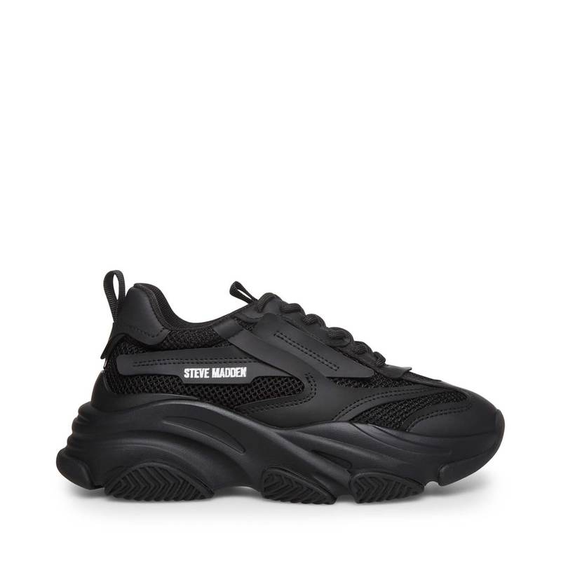 スティーブ マデン レディース シューズ スニーカー Steve Madden Possession Shoes Black 黒いこと