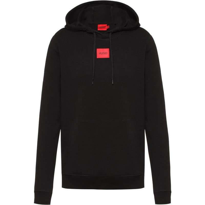 フューゴ メンズ アウター ニット・セーター パーカー Hugo Dartschi OTH Hoodie Black 001 ブラック