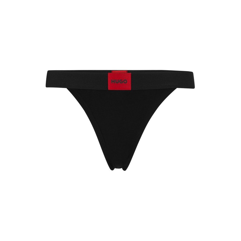 フューゴ レディース アンダー御召しもの ズボン下 Hugo RED LABEL 10241852 01 Black 001 黒いこと