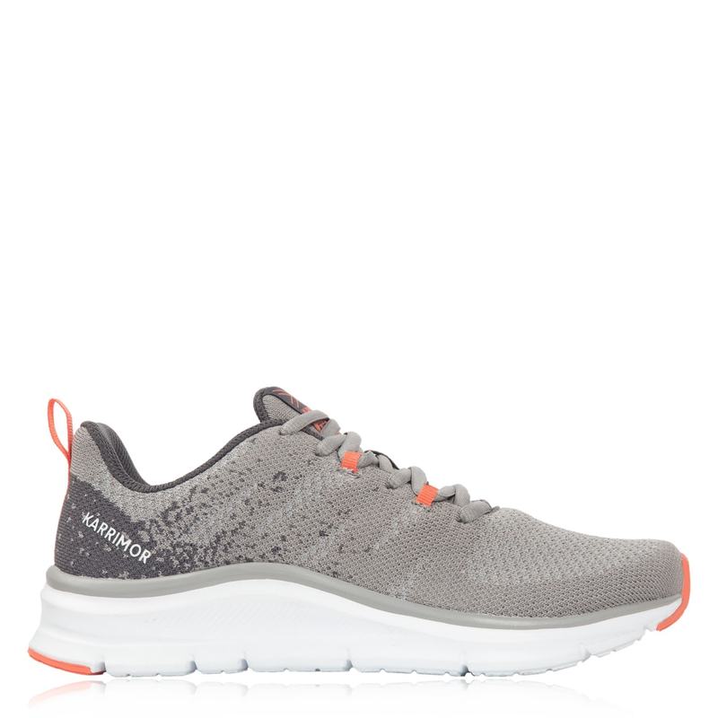 カリマー レディース シューズ スニーカー Karrimor Duma 6 Ladies Running Shoes Grey/Coral グレー｜ReVida 店