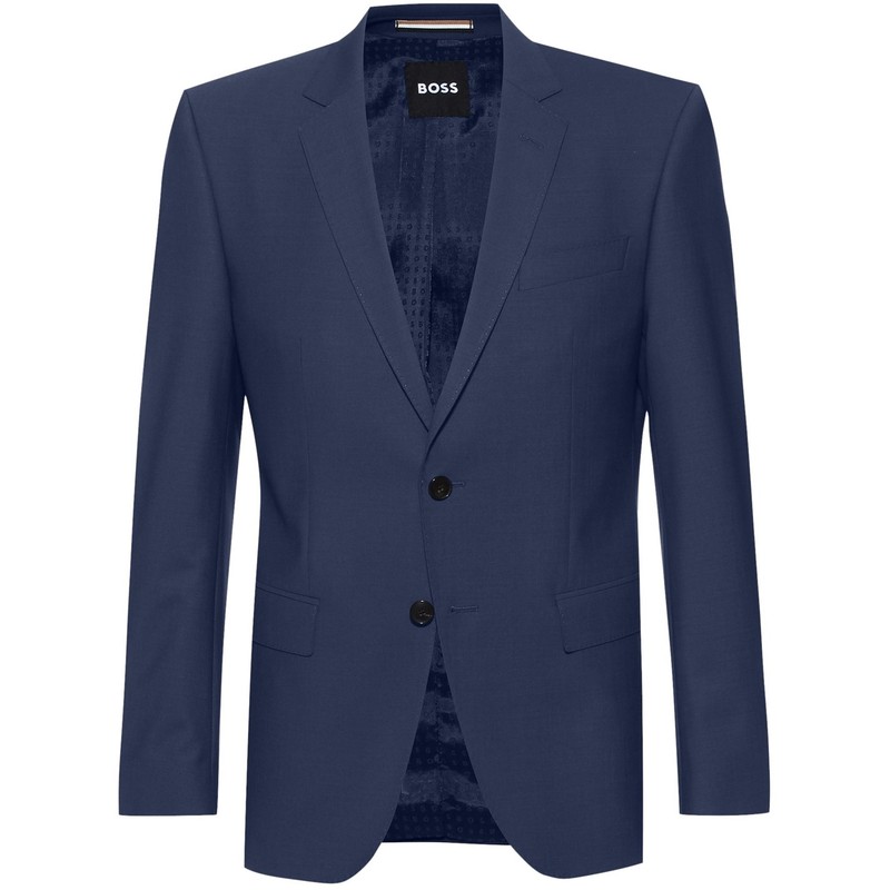 ボス メンズ アウター ジャケット・ブルゾン Boss HBB Huge MM SuitJkt Sn00 Blue 463 ブルー