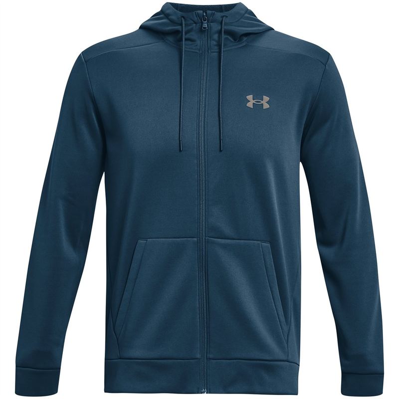 アンダーアーマー メンズ アウター パーカー・スウェット フリース パーカー Under Armour Fleece Full Zip Hoodie Mens Blue ブルー