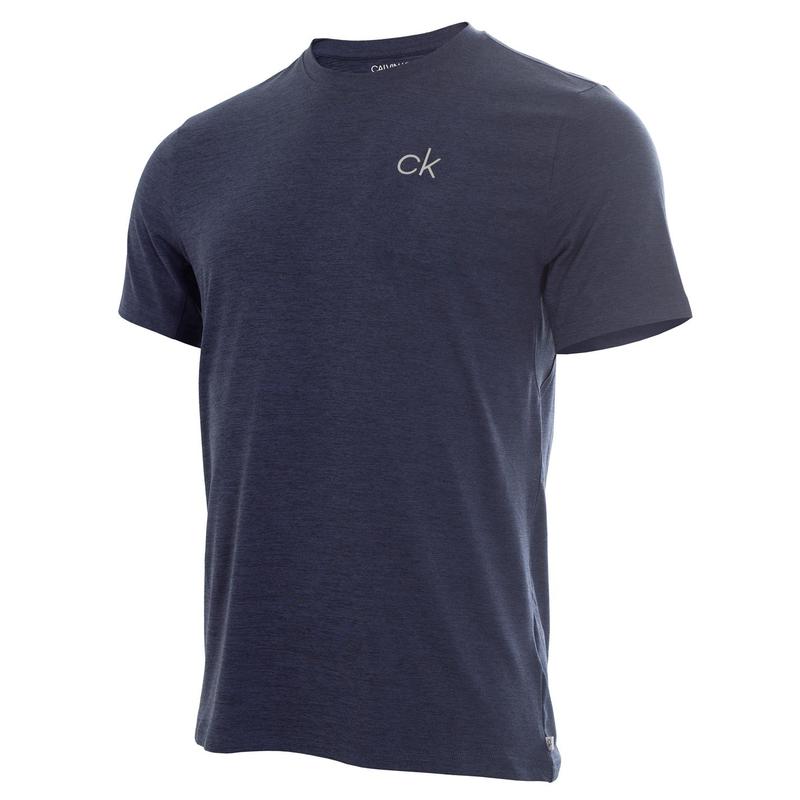 カルバンクラインゴルフ メンズ トップス Tシャツ Calvin Klein Golf Klein Golf Newport Tee Mens Navy Marl マール｜ReVida 店