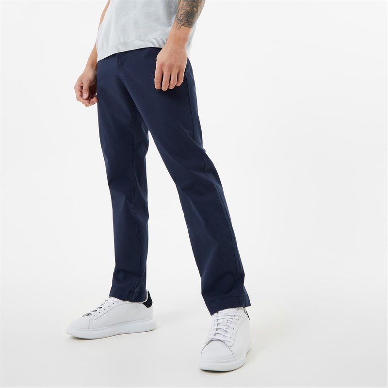 ジャック ウィルス メンズ ボトムス カジュアルパンツ パンツ Jack Wills Slim Chino Trousers Navy ネイビー