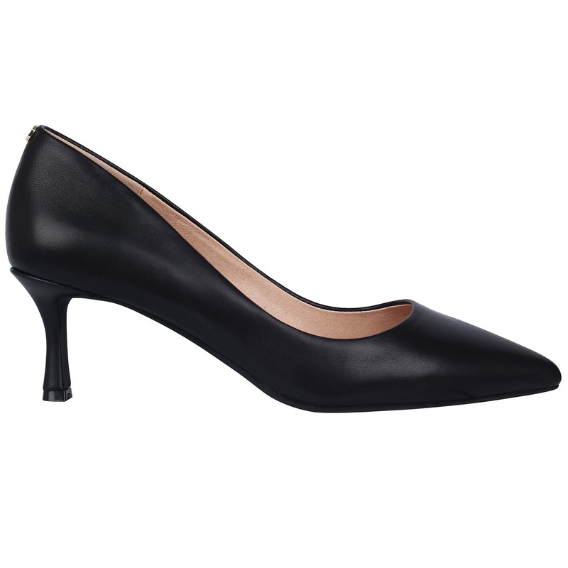 ビバ レディース シューズ 踵 Biba Kate Heel Ld10 Black Leather 黒いこと レディース靴-靴