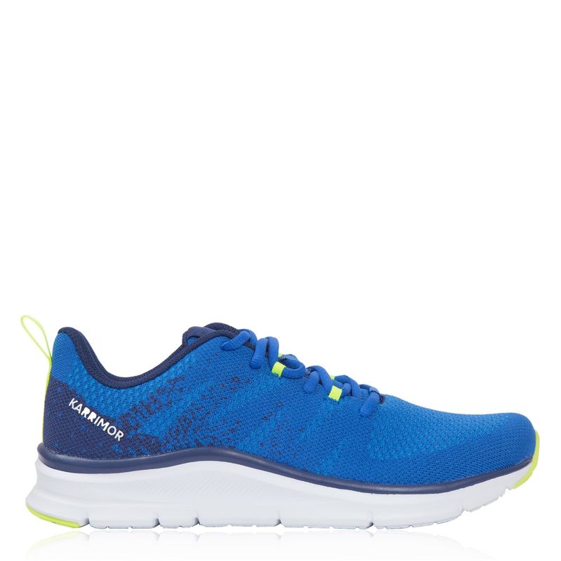 カリマー メンズ シューズ スニーカー Karrimor Duma 6 Mens Running Shoes Blue/Lime ブルー