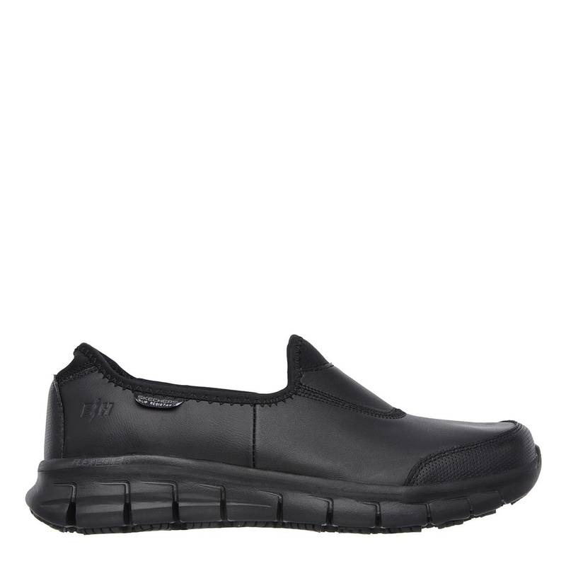 スケッチャーズ レディース シューズ ブーツ・レインブーツ Skechers Work Suretrack Ladies Shoes BLACK 黒いこと