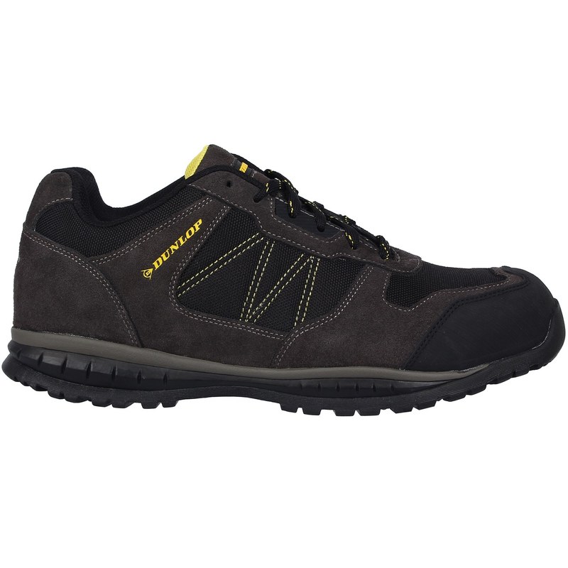 ダンロップ メンズ シューズ スニーカー Dunlop Austin SB Sn00 Charcoal/Yellow チャコール|ReVida 店