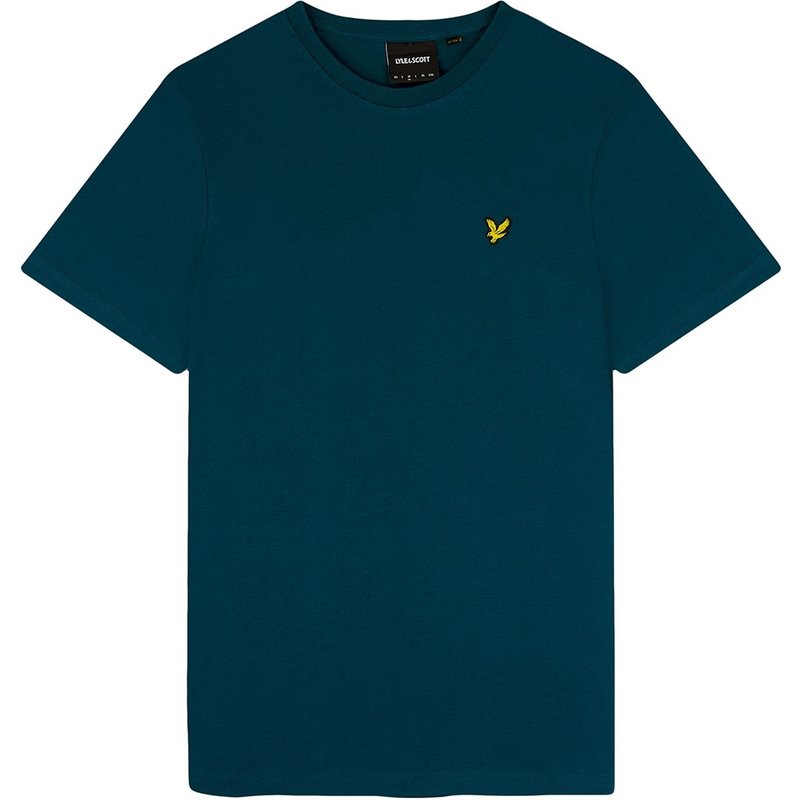 ライルアンドスコット メンズ トップス Tシャツ ロゴ Lyle and Scott Basic Logo T Shirt Apres Navy W992 ネイビー