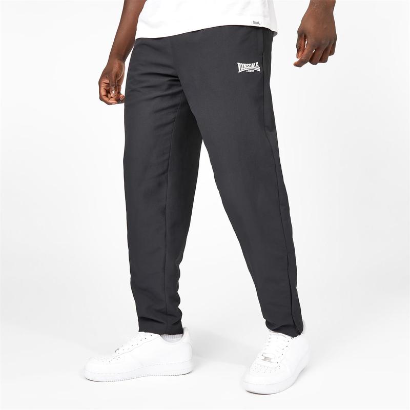 ロンズデール メンズ ボトムス 心地よいズボン下 ズボン下 Lonsdale Essential OH Woven Pants Mens Black 黒いこと