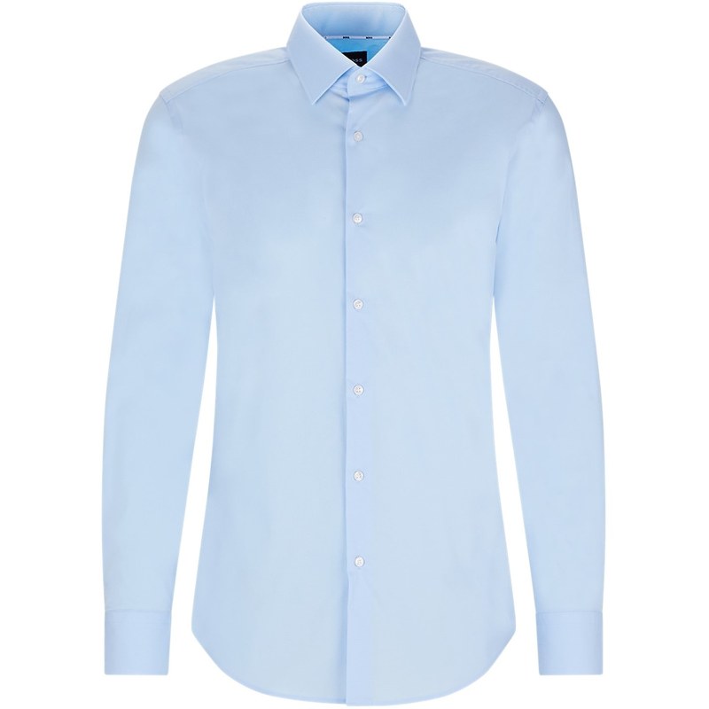 ボス メンズ トップス シャツ Boss Hank Kent Long Sleeve Shirt Pstl Blue 452 ブルー