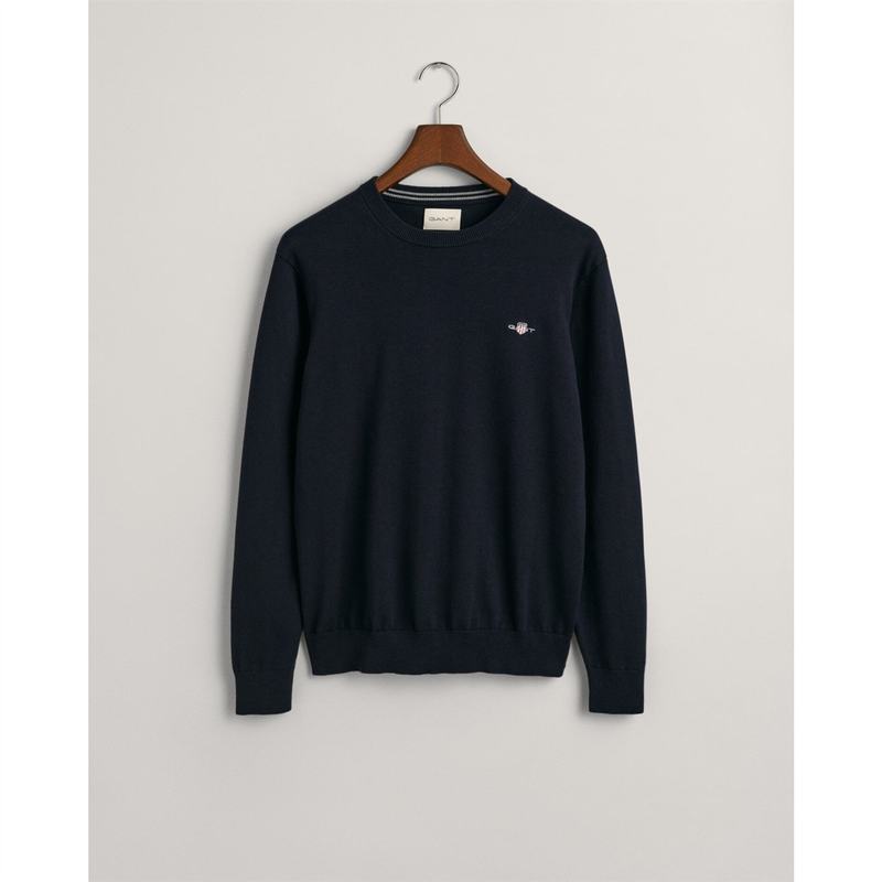 ガント メンズ アウター ニット・セーター コットン Gant CLASSIC COTTON C-NECK BORDEAUX MELA Evening 433 27,232円