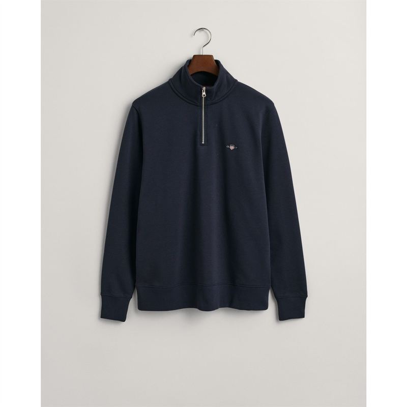 ガント メンズ アウター パーカー・スウェット ハーフジップ Gant half Zip Sweat Sn00 Evening 433