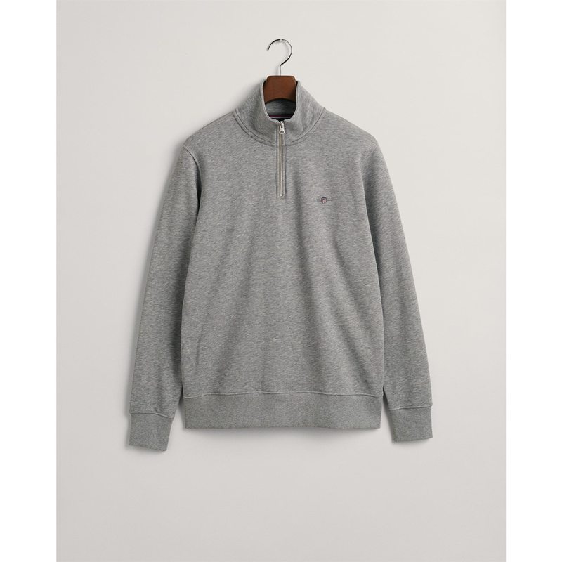 ガント メンズ アウター パーカー・スウェット ハーフジップ Gant half Zip Sweat Sn00 Grey 093 グレー