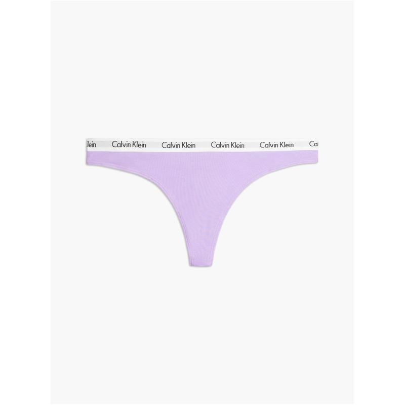 カルバンクライン レディース アンダー御召しもの ズボン下 Calvin Klein Carousel Thong Pastel Lilac 紫はしどい