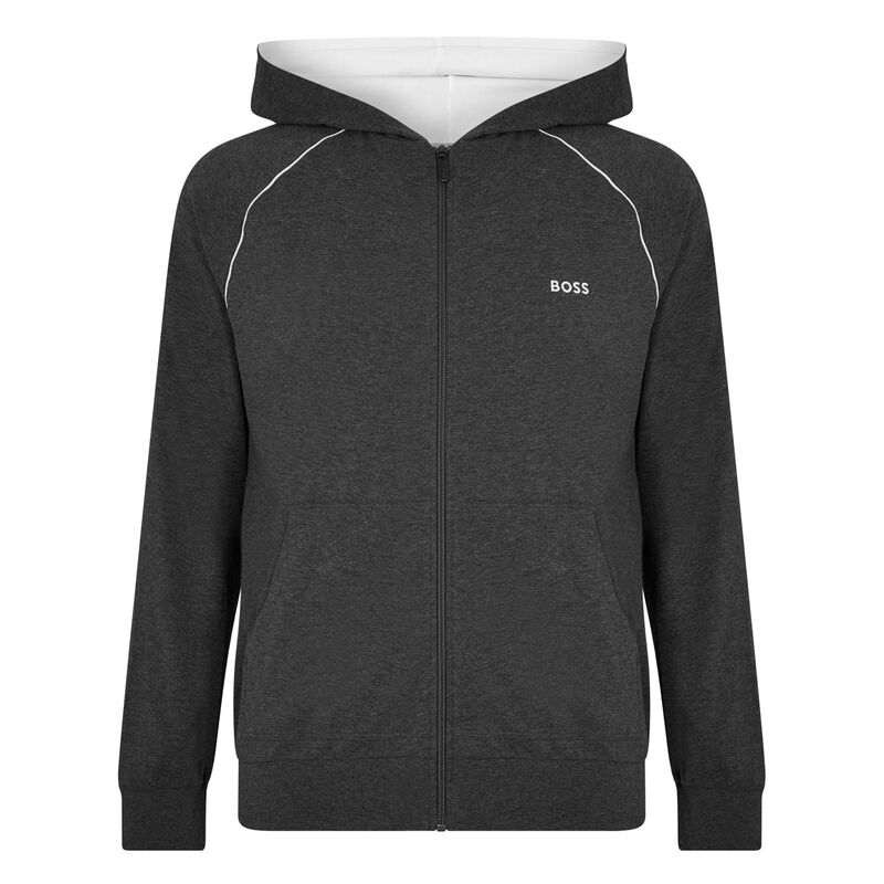 主任者 メンズ アウター パーカー・スウェット パーカー Boss Mix Match Zip Hoodie Charcoal 011 濃灰色