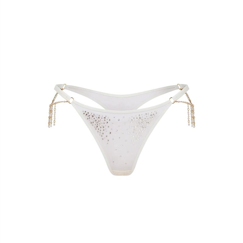 エージェントプロヴォケイター レディース アンダーウェア パンツ Agent Provocateur SOLAR Trixie White/Sand ホワイト|ReVida 店