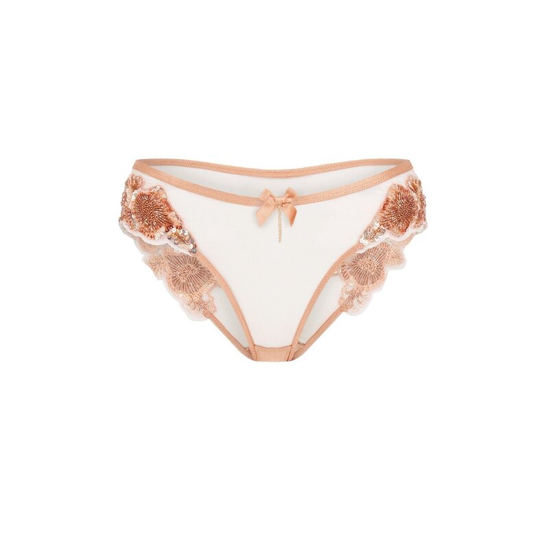 エージェントプロヴォケイター レディース アンダーウェア パンツ Agent Provocateur GIANA Full Brief Gold/Gold ゴールド|ReVida 店
