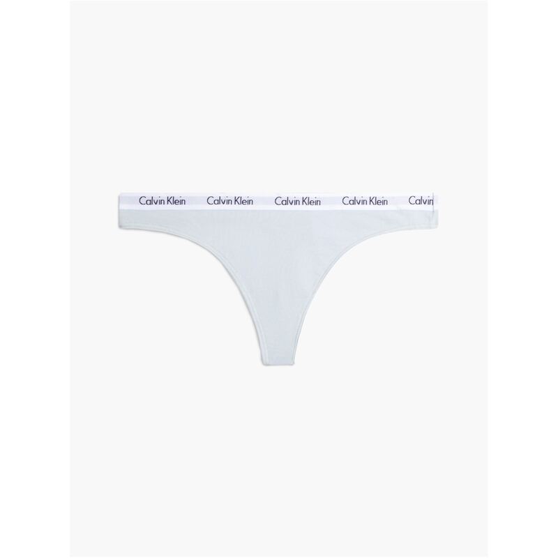 カルバンクライン レディース アンダー御召しもの ズボン下 Calvin Klein Carousel Thong Arctic Ice