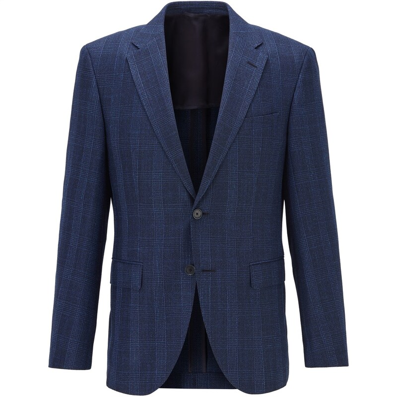 ボス メンズ アウター ジャケット・ブルゾン ブレザー Boss HBB Jestor4 Blazer Sn22 Dark Blue 402 ブルー