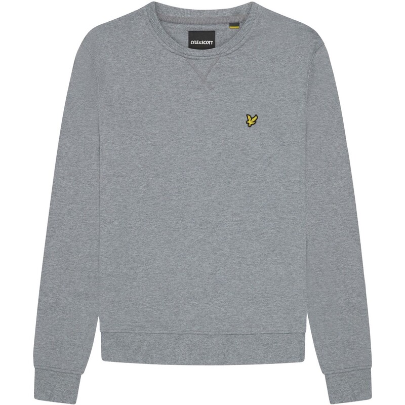 ライルアンドスコット メンズ アウター パーカー・スウェット 流汗 プルオーバー Lyle and Scott Crew Sweatshirt Grey T28 薄墨色 トップス-メンズファッション-パーカー