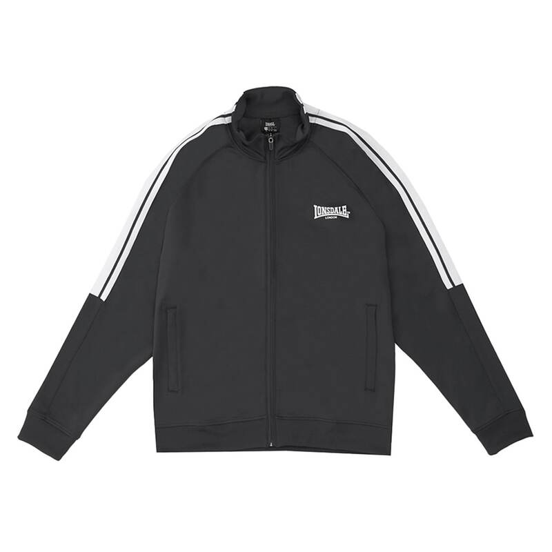 ロンズデール メンズ アウター パーカー・スウェット Lonsdale 2STrack Top 錫00 Black 黒いこと