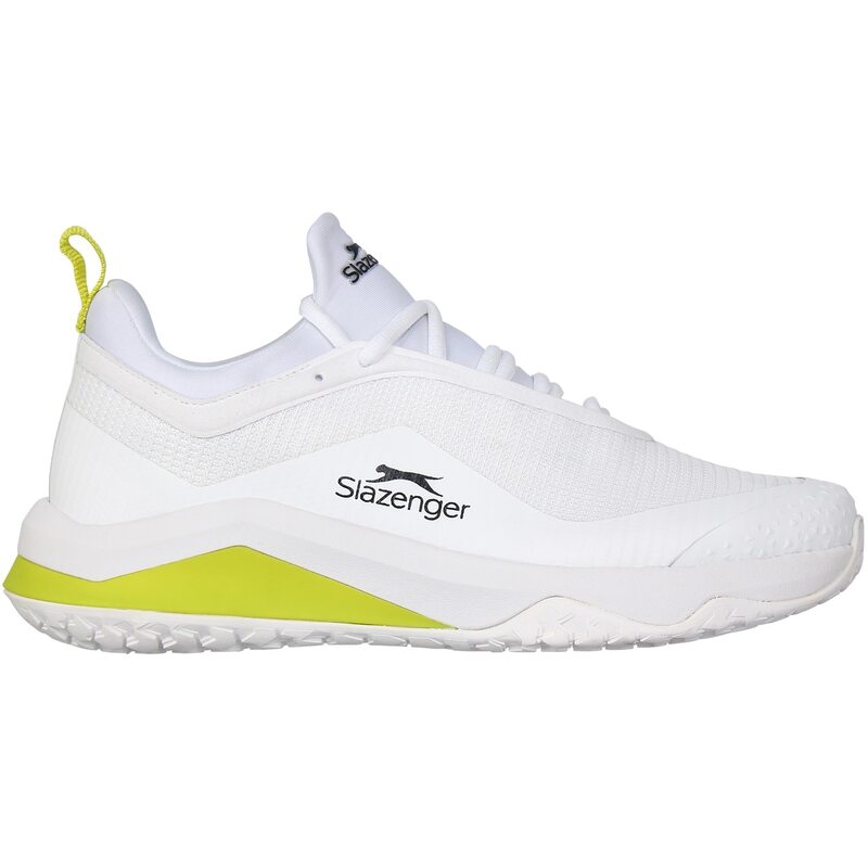 スラセンジャー メンズ シューズ スニーカー Slazenger SZR Pro 錫10 White/Fluo 白いこと